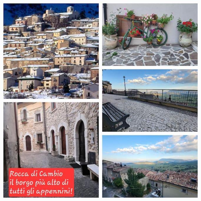 Attico E Super Attico Panoramico Appartement Rocca di Cambio Buitenkant foto